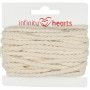Infinity Hearts Anorak Cordon Coton Rond 5mm 200 Naturel - 5m