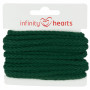 Infinity Hearts Anorak Cordon Coton Rond 5mm 760 Vert foncé - 5m