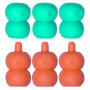 Clover Mesh stopper / Stick protector for stick no. 2.0-6.5mm - 6 pcs