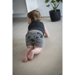 Mayflower Shorts med mus på numsen - Modèle de Tricot - Short Bébé tailles 0/3 - 9/12 mois