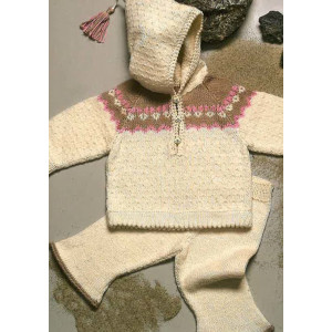 Mayflower Hoodie et Pantalon pour Bébé - Ensemble Bébé Modèle tricot taille 0/1 - 18 mois