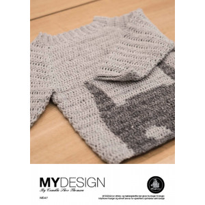 Mayflower Bettemandens Bluse - Modèle de Crochet - Pull tailles 2-6 ans