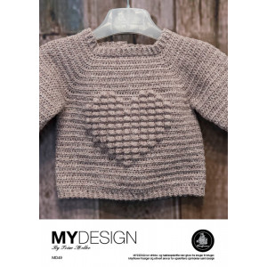 Mayflower Cardigan Milles - Modèle de cardigan pour bébé au crochet Taille 0-3 mois