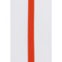 Polyester/Coton 510 Ruban de passepoil orange foncé au mètre 8mm - 50cm