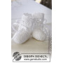Si Charmant par DROPS Design - Modèle de Crochet - Bottes Bébé tailles 15/17 - 22/23