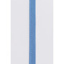 Ruban de passepoil au mètre Polyester/Coton 303 Bleu moyen 8mm - 50cm