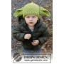 Oreilles vertes par DROPS Design - Patron de chapeau au crochet 1/2 - 7/8 ans