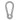 Infinity Hearts Mousqueton avec Serrure Acier Inoxydable Argenté 60x30mm - 3 pces