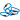 Infinity Hearts Mousqueton avec Serrure Laiton Bleu foncé 80mm - 5 pcs