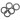 Infinity Hearts O-ring/anneau sans fin avec ouverture en laiton Gun metal Dia. 23,5mm - 5 pièces 
