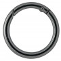 Infinity Hearts O-ring/anneau sans fin avec ouverture en laiton Gun metal Dia. 37,6mm - 5 pièces 
