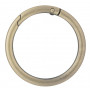 Infinity Hearts O-ring/anneau sans fin avec ouverture en laiton bronze antique Dia. 43,6mm - 5 pièces 