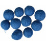 Boules Feutre 10mm Bleu Foncé BL3 - 10 pces