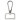 Infinity Hearts Mousqueton avec anneau en D Laiton Argent 60mm - 3 pcs
