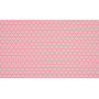 MInimals Tissu Popeline de Coton Imprimé 12 Rose Fleur 145cm - 50cm