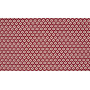 Minimals Tissu Popeline de Coton Imprimé 18 Bordeaux Fleur 145cm - 50cm