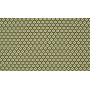 MInimals Tissu Popeline de Coton Imprimé 25 Kaki Fleur 145cm - 50cm