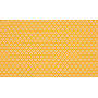 MInimals Tissu Popeline de Coton Imprimé 31 Jaune Fleur 145cm - 50cm