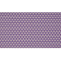MInimals Tissu Popeline de Coton Imprimé 43 Violet Fleur 145cm - 50cm