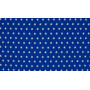 MInimals Tissu Popeline de Coton Imprimé 107 Royal Étoile 145cm - 50cm