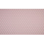 MInimals Tissu Popeline de Coton Imprimé 111 Rose Poussiéreux Étoilé 145cm - 50cm
