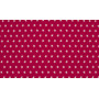 MInimals Tissu Popeline de Coton Imprimé 117 Fuchsia Étoile 145cm - 50cm