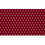 MInimals Tissu Popeline de Coton Imprimé 118 Bordeaux Étoile 145cm - 50cm