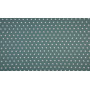 MInimals Tissu Popeline de Coton Imprimé 123 Vert Poussiéreux étoilé 145cm - 50cm