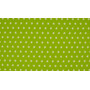 MInimals Tissu Popeline de Coton Imprimé 124 Lime Étoile 145cm - 50cm
