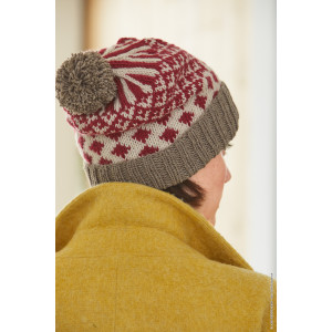 Bonnet Cool Wool Big par Lana Grossa - Modèle de Tricot - Bonnet à Pompon taille 52-56cm