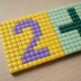 Pixelhobby XL Perles 505 Vert Émeraude Foncé 5x5mm - 60 pixels