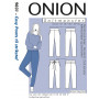 ONION Pattern 9031 Plus Cosy Pants pour tissu tricoté