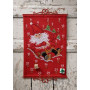 Permin Kit de Broderie Advent Calendar Santa with Sleigh 38x55cm