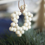 Perles en bois, Ø8+10+12+15mm, dimension trou 2-3mm, bois chinois. 175g, environ 532 pces