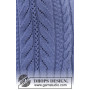 Splendeur Régal par DROPS Design - Patron de Robe Tricotée avec Raglan, Motif Torsade et Texturé Tailles S - XXXL