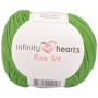 Infinity Hearts Rose 8/4 Lot 20 Pelotes Unicolore 156 Vert - 20 pces