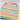 Filet arc-en-ciel avec poignée de Rito Krea - Modèle de filet à crochet 36x36cm