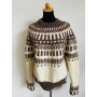 Pull-over en laine Snowdrop de Rito Krea - Patron de tricotage de pull-over taille S-XL