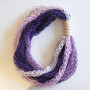 Collier tricoteacute aux doigts par Rito Krea - Collier DIY - 2 pieces