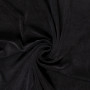 Tissu Velours de Coton 150cm 69 Noir - 50cm