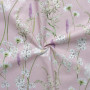 Gütermann Ring a Roses - Le plus beau tissu en coton 10-372 Vieux rose avec fleurs 145cm - 50cm