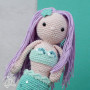 Fabriquez vous-même/DIY Kit Milou Mermaid crochet