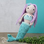 Set DIY/DIY Milou Mermaid au crochet
