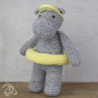 Set de bricolage/de bricolage Henny Hippo au crochet