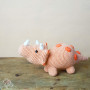 Set DIY/DIY Triceratops au crochet
