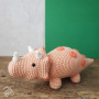 Set DIY/DIY Triceratops au crochet