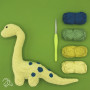 Set de bricolage/de bricolage Brontosaurus au crochet