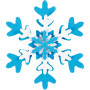 Perforatrices fantaisie, Flocons de neige, dim. 25+49+75 mm, 3 pièce/ 1 Pq.