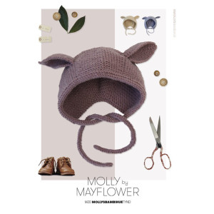 Mollys Bonnet Bambi Version Fine Molly by Mayflower - Modèle Tricot Bonnet taille 0-12 mois