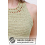 Green Glade Top by DROPS Design - Patron de top au crochet taille. S - XXXL